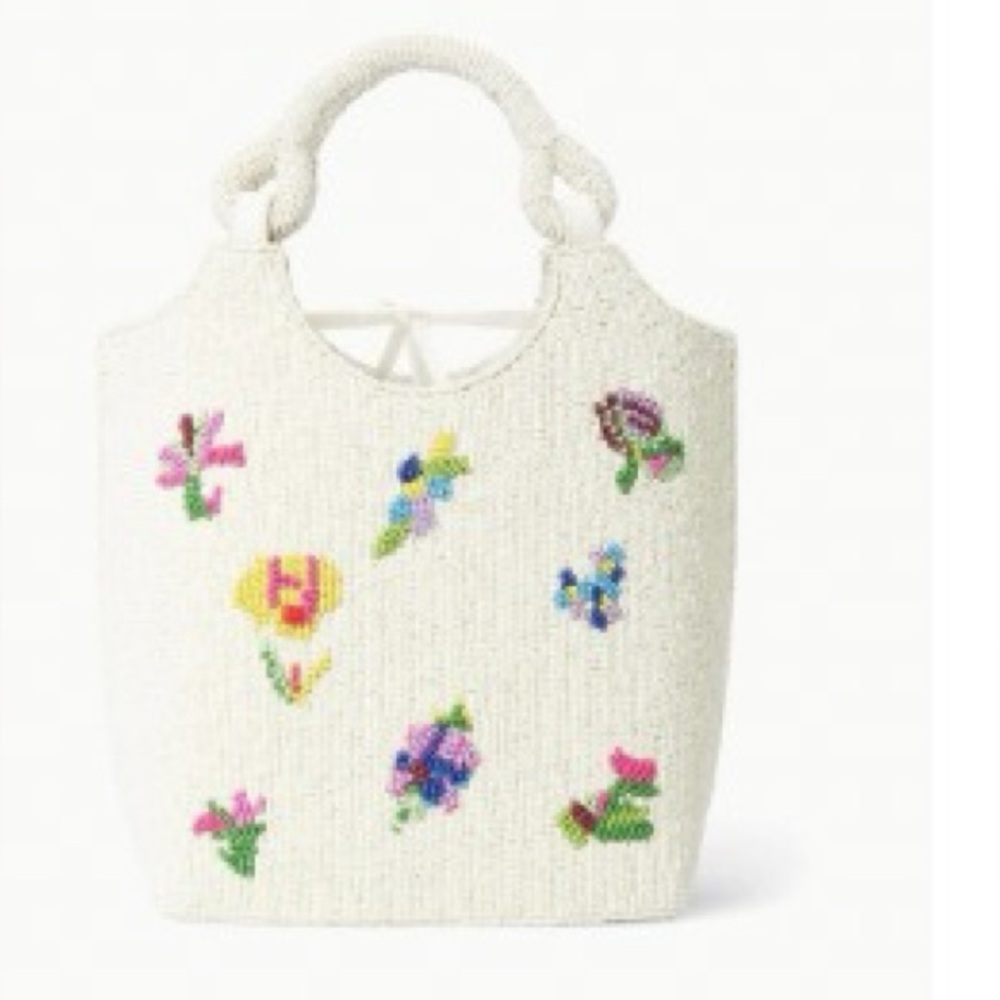 STAUD - Beaded Cote bag - First Bloom Day - NWT!!!